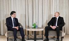 Prezident İlham Əliyev Münxendə İraq Kürdüstan Regionunun başçısı ilə görüşüb