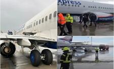 Antalyada havaya qalxmağa hazırlaşan təyyarənin təkəri çıxıb