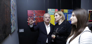 Rəssam Fuad Nəsirovun “Hisslər memarı” adlı fərdi sərgisi açılıb