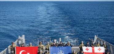 Gürcüstan və Türkiyə hərbçiləri NATO-nun dəniz təlimində iştirak ediblər