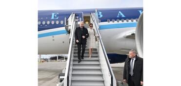 Prezident İlham Əliyev Almaniyaya səfərə gedib