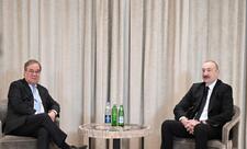 Prezident İlham Əliyev Münxendə Bundestaqın xarici siyasət komitəsinin sədri ilə görüşüb