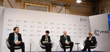 Prezident İlham Əliyev Münxendə panel müzakirələrdə iştirak edib