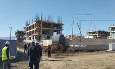 Ağdamda 5-ci yaşayış kompleksi üzrə tikinti işlərinə başlanılıb