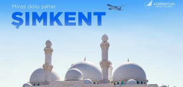 AZAL Şımkent şəhərinə müntəzəm reyslərə başlayır