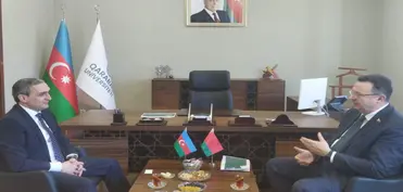 Belarus səfiri Qarabağ Universitetində olub