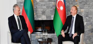 Prezident İlham Əliyev litvalı həmkarını təbrik edib