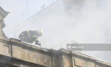 Bakının mərkəzində binada yanğın məhdudlaşdırılıb, sakinlər təxliyə edilib, xəsarət alan var - FOTO - VİDEO - YENİLƏNİB-5 - FOTO - FOTO