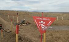 FHN Ağdamda minatəmizləmə əməliyyatları icra olunan ərazilərə media-tur təşkil edib - FOTO