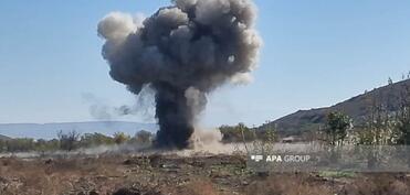 ANAMA əməkdaşı Xocalının Muxtar kəndində minaya düşüb