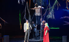 Xalq yazıçısı Kamal Abdullanın “Ruh” əsəri əsasında hazırlanan eyniadlı tamaşa nümayiş olunub