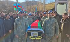 1994-cü ildə Kəlbəcərdə itkin düşmüş şəhidin qalıqları İsmayıllıda dəfn edilib - FOTO