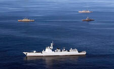 Yaxın Şərqdə Rusiya, Çin və İranın dəniz hərbi təlimləri başlayıb
