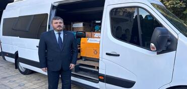 Azərbaycandan Ukraynaya enerji avadanlıqları göndərilib