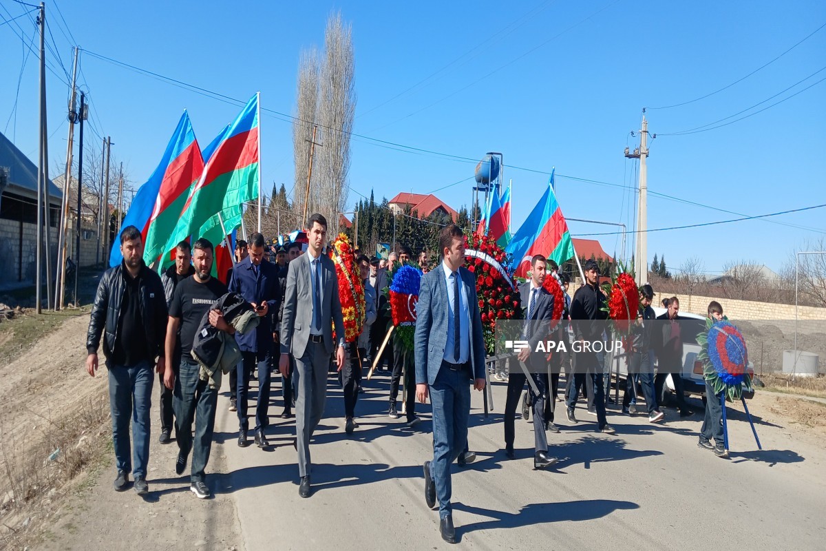 Birinci Qarabağ müharibəsinin itkin-şəhidi Yolçu Məmmədovun qalıqları Şəmkirdə dəfn olunub