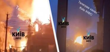Rusiya Kiyev və vilayəti kütləvi şəkildə atəşə tutub, evlər yanır