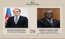 Ceyhun Bayramov Qambiyanın xarici işlər naziri ilə telefon danışığı aparıb