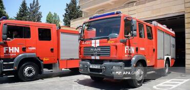 FHN: Ötən həftə 593 yanğına çıxış olub, 37 nəfər xilas edilib