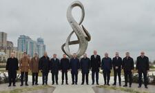 Türkiyə və Gürcüstan parlamentlərinin üzvləri Fəxri xiyabanı və Zəfər parkını ziyarət ediblər