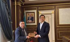 CASCFEN nümayəndə heyəti Qazaxıstan səfirliyində olub