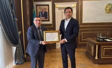 CASCFEN nümayəndə heyəti Qazaxıstan səfirliyində olub