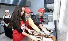 Leyla Əliyeva Qubada iftar məclisində iştirak edib