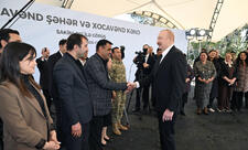 Prezident İlham Əliyev Xocavənd şəhər və Xocavənd kənd sakinləri ilə görüşüb -FOTO