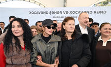 Prezident İlham Əliyev Xocavənd şəhər və Xocavənd kənd sakinləri ilə görüşüb -FOTO