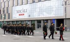 SOMDA-nın əməkdaşları Xocalı soyqırımı abidəsini ziyarət ediblər