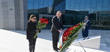 Prezident İlham Əliyev Xocalı Soyqırımı Memorialının açılışında iştirak edib - YENİLƏNİB-3 - FOTOLENT