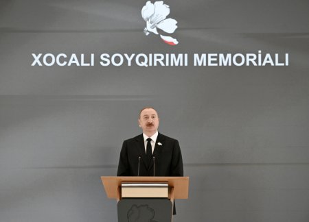 Xocalı Memorial Kompleksi Azərbaycan xalqının əyilməz ruhunun timsalıdır