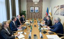 Zakir İbrahimov “Wood Mackenzie”nin vitse-prezidenti ilə görüşüb