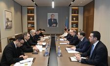 Ceyhun Bayramov Türkmənistan XİN rəhbərinin müavini ilə görüşüb