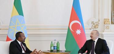 Efiopiya Baş naziri Azərbaycan Prezidentinə: Dostlarınızın hamısı Sizinlə qürur duyur
