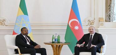 Prezident İlham Əliyevin Efiopiyanın Baş naziri ilə təkbətək görüşü olub
