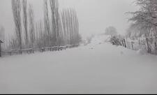 Naxçıvana yağan qarın hündürlüyü 1 metrdən çox olub