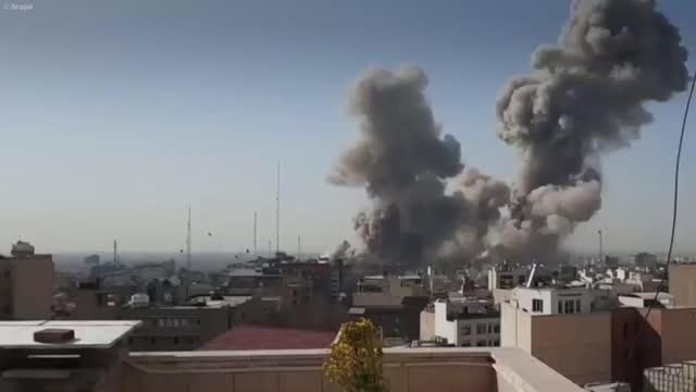 İsrail Tehrandakı obyektlərə zərbə dalğasının başladığını elan edib