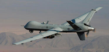 İranın HHM qüvvələri ABŞ-ın MQ-9 Reaper PUA-sını vurdu