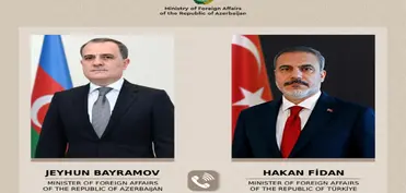 Ceyhun Bayramovla Hakan Fidan arasında telefon danışığı olub