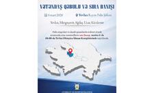 Vilayət Eyvazov Yevlaxda vətəndaş qəbulu və sıra baxışı keçirəcək