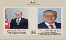 Ceyhun Bayramov Pakistan xarici işlər naziri ilə telefon danışığı aparıb