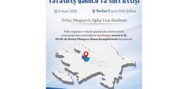 Vilayət Eyvazov Yevlaxda vətəndaş qəbulu və sıra baxışı keçirəcək