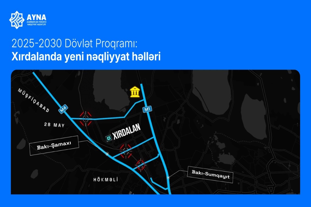 Xırdalanda nəqliyyatın hərəkətinin tənzimlənməsi ilə bağlı yeni layihələr həyata keçiriləcək
