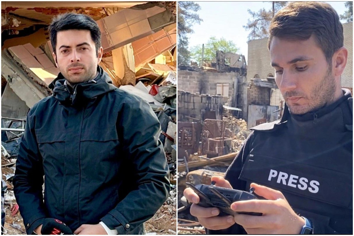 Türkiyəli jurnalistlər İsraildə saxlanılıb