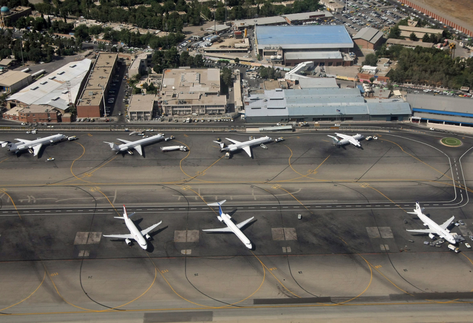İMQ Tehranın hava limanına zərbə endirdiyini açıqlayıb