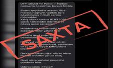 DYP cərimə borcu barədə saxta SMS bildirişlərlə bağlı vətəndaşlara müraciət edib