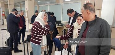 İran aviaşirkətinin pilotları və ekipaj üzvləri Azərbaycan sərhədi ilə təxliyə olunub  - FOTO