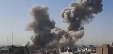 Tehranın şərqində güclü partlayış baş verib