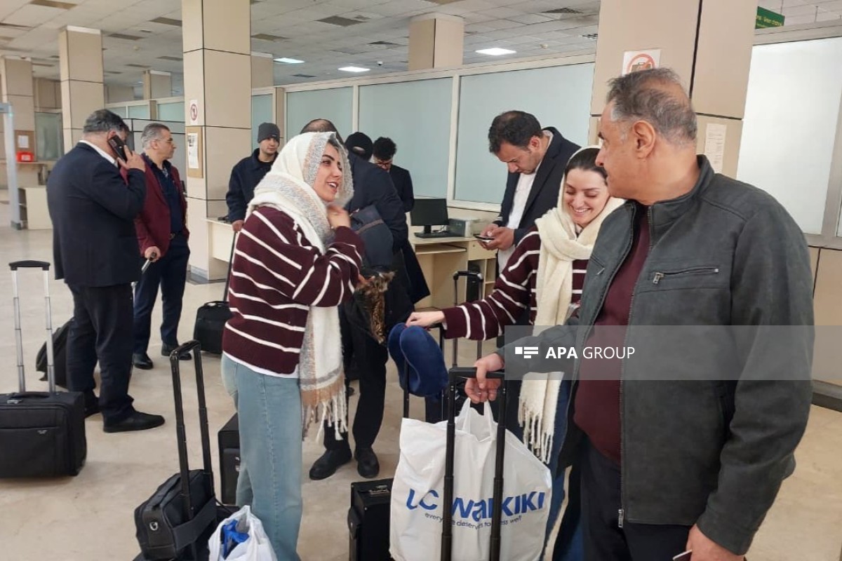 İran aviaşirkətinin pilotları və ekipaj üzvləri Azərbaycan sərhədi ilə təxliyə olunub - FOTO