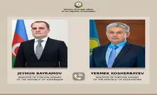 Ceyhun Bayramov Qazaxıstan xarici işlər naziri ilə telefon danışığı aparıb